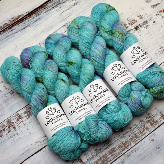 "Halcyon" - Superwash Merino Singles - Hand Dyed Yarn -  100g ~366m