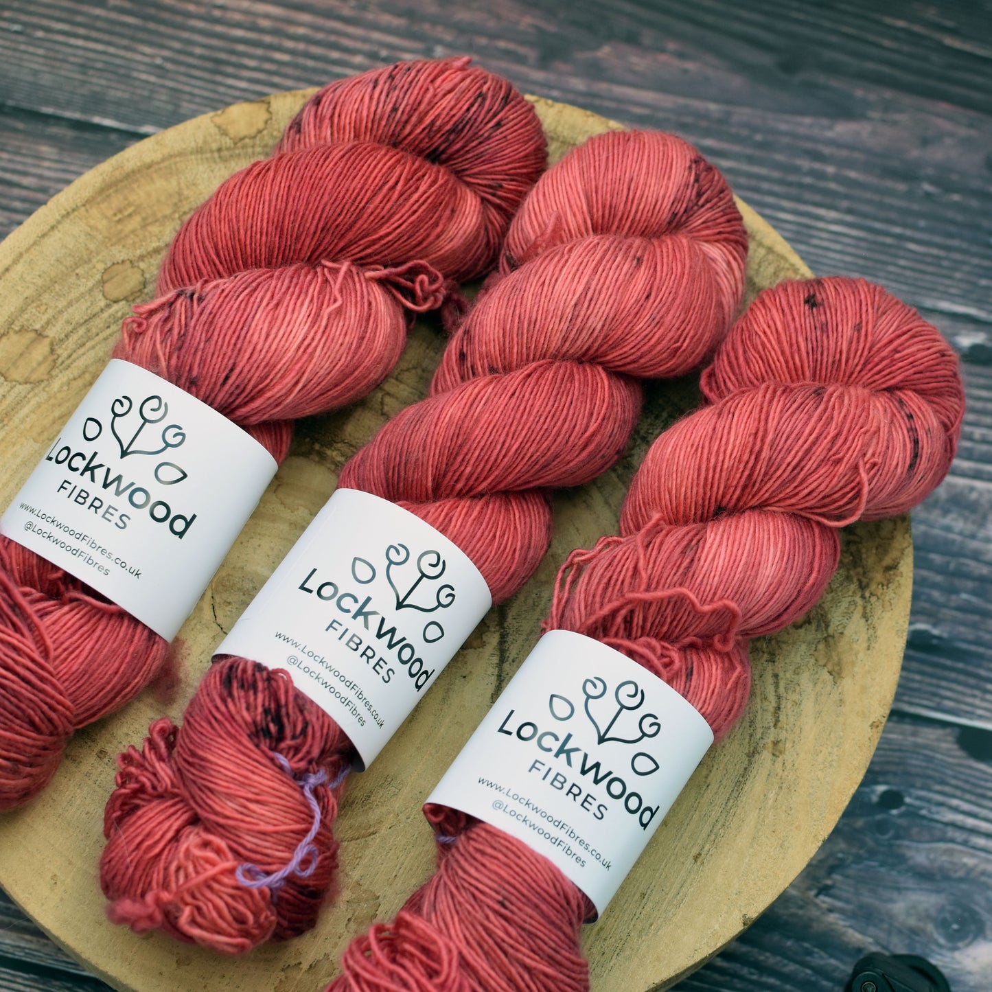 "Ruby" - Merino Singles - 100g ~366m