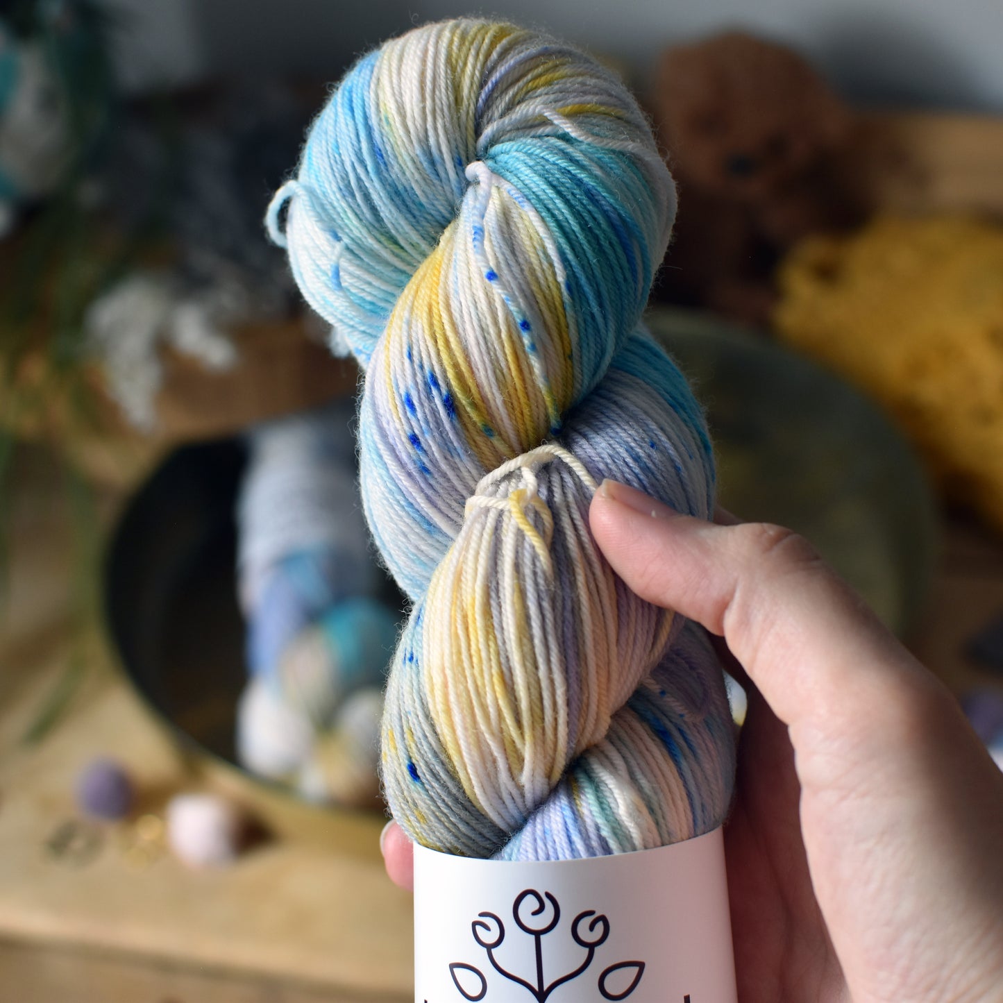 "Wildflower" ~ Merino Sock ~ 100g