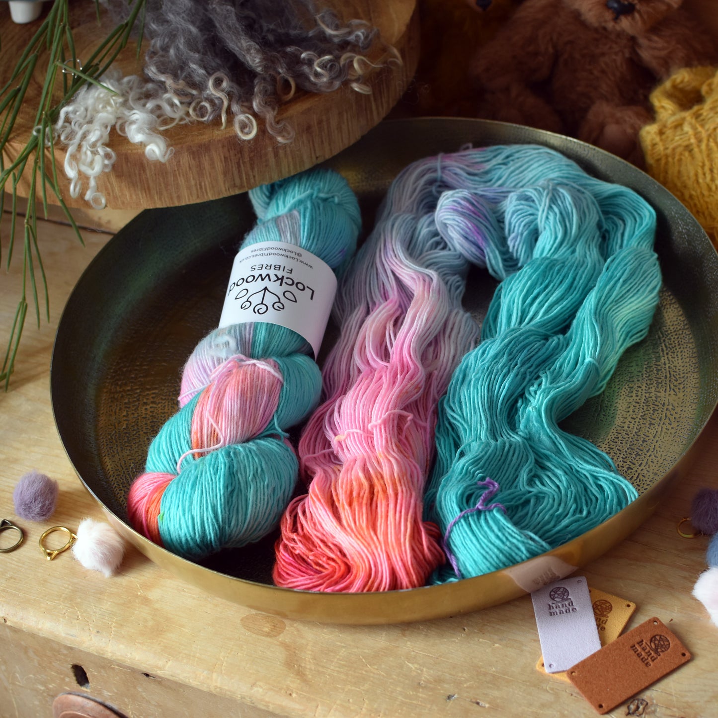 "Mermaid" - Merino Singles - 100g ~366m