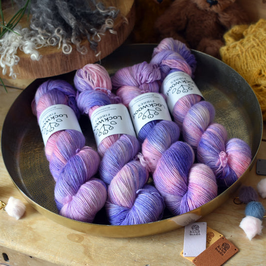 "Sugar Plum" - Merino Singles - 100g ~366m