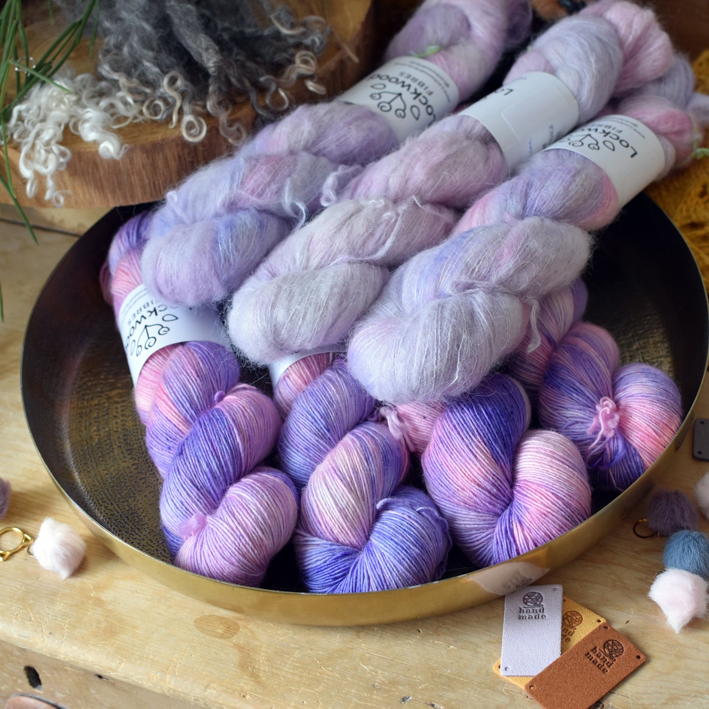 "Sugar Plum" - Merino Singles - 100g ~366m