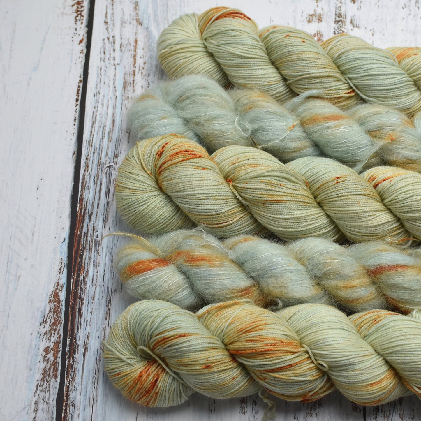 "Sage" ~ Merino Sock ~ Superwash Merino / Nylon - Hand Dyed -  100g